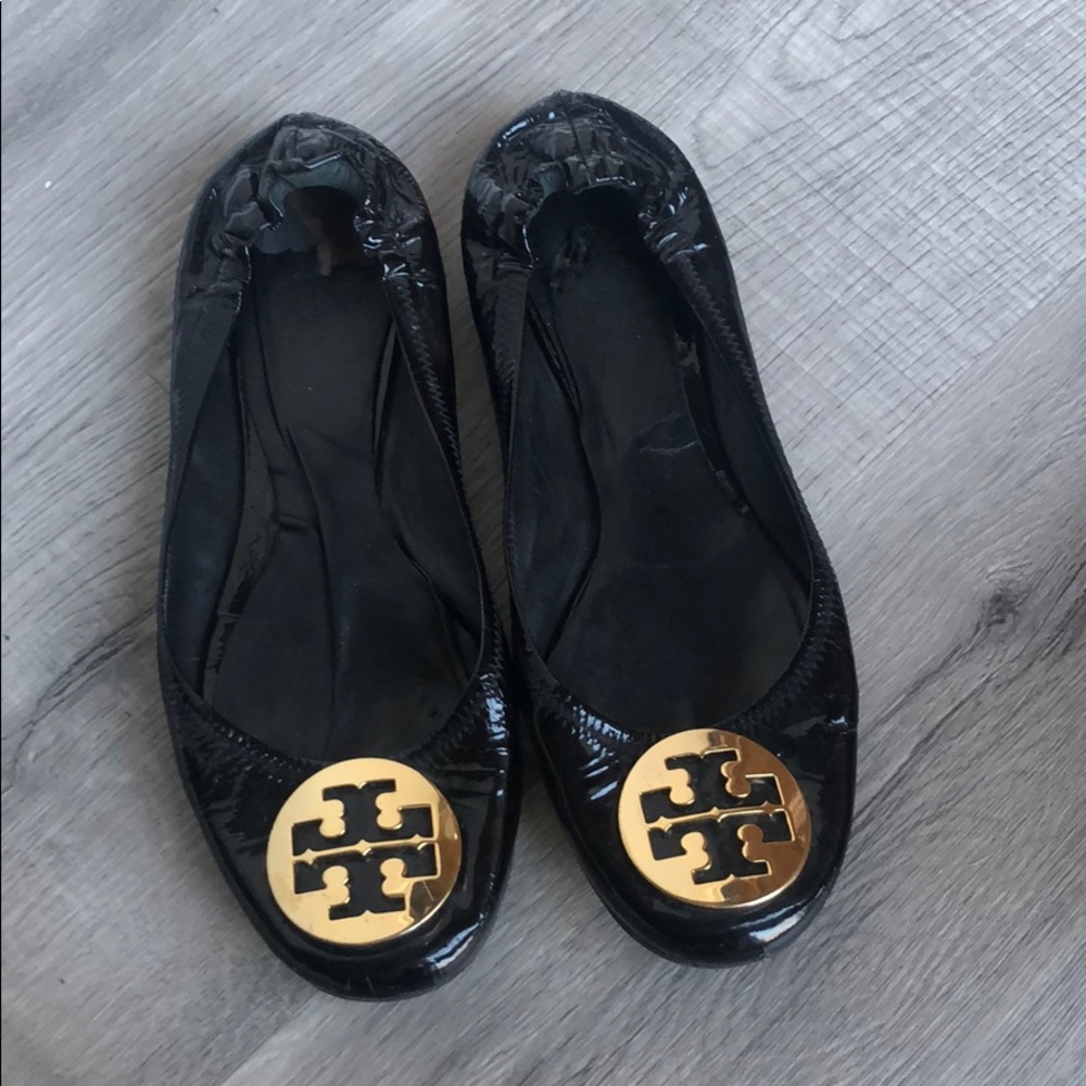 Tory Burch patent leather flat